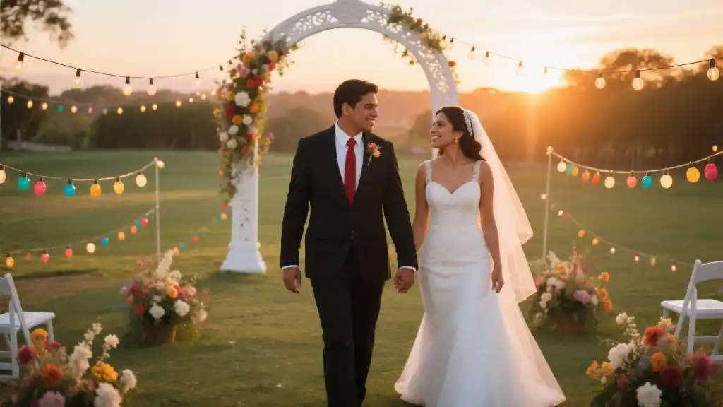 The Unforgettable Wedding Party: When Love Takes Center Stage 一